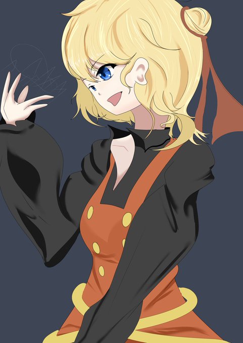 ヤマ-メ #東方Project #東方 #黒谷ヤマメ https://t.co/FYO8jwwC5H 