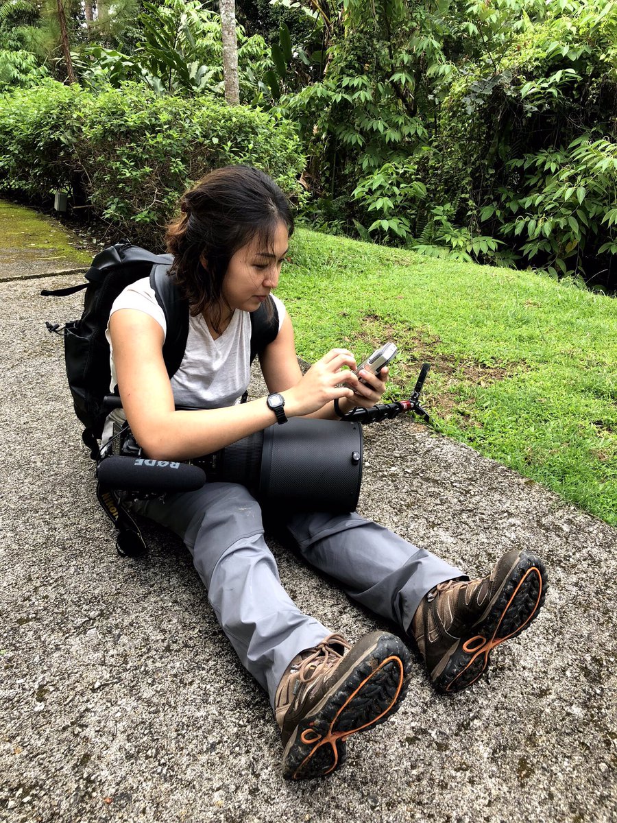 ShushanLam's tweet photo. What does it take to be a journo today? @mariaressa  put it this way - you need to have two brains and six hands. Yup, pretty much my struggle on every assignment #IJAsia18 https://t.co/EpSWC5qGis