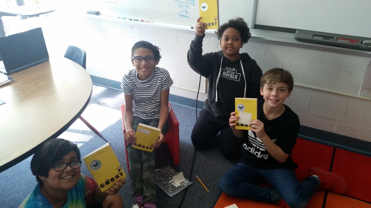6thGradeBHES's tweet photo. Today we began meeting with our books clubs.  We couldn't be more excited to dive into these books! https://t.co/R6YHoPkKZd