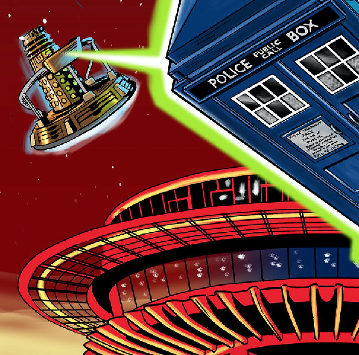 Anglicon's tweet image. Here's a sneak peek at an EXCLUSIVE print that our special guest artist Lee Sullivan is drawing up for #Anglicon 2018! Only a select number of prints will be available for sale  &amp;amp; autographed by Lee for $30 during the Con. #MarvelUK #DoctorWho  buff.ly/2xO06BW