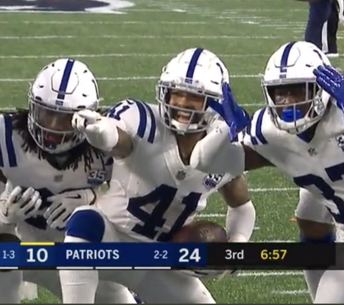 SchuttHouston_'s tweet photo. Interception 📸 #INDvsNE https://t.co/BIATSS7YJU