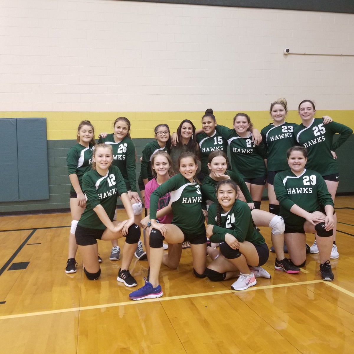 Made some big improvements this week, so great to watch them grow as athletes.  #levelup #thehawkway <a href="/DavissonDustin/">Dustin Davisson</a> <a href="/girls_mvms/">MVMS Girls Athletics</a>