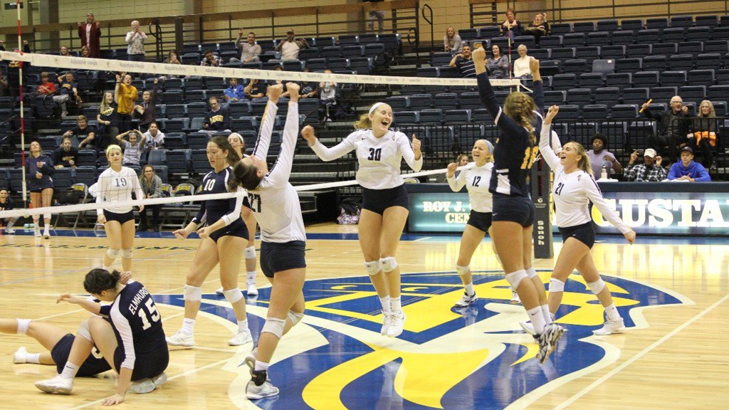 augieathletics's tweet photo. Augie WVB takes Elmhurst 3-1 @Augustana_IL @AugieVball @CCIW_Athletics @TJ_DA @sbatt79 @Dox5 @jaydub_DA @BobbyMetcalf88 @jaykidwellwhbf @danvasko @JoeyDonia @Skubie3Mageza @MattRandazzo @kuff_sports https://t.co/22wp1n4zhi #AugustanaCollege https://t.co/MpMROyU1wO