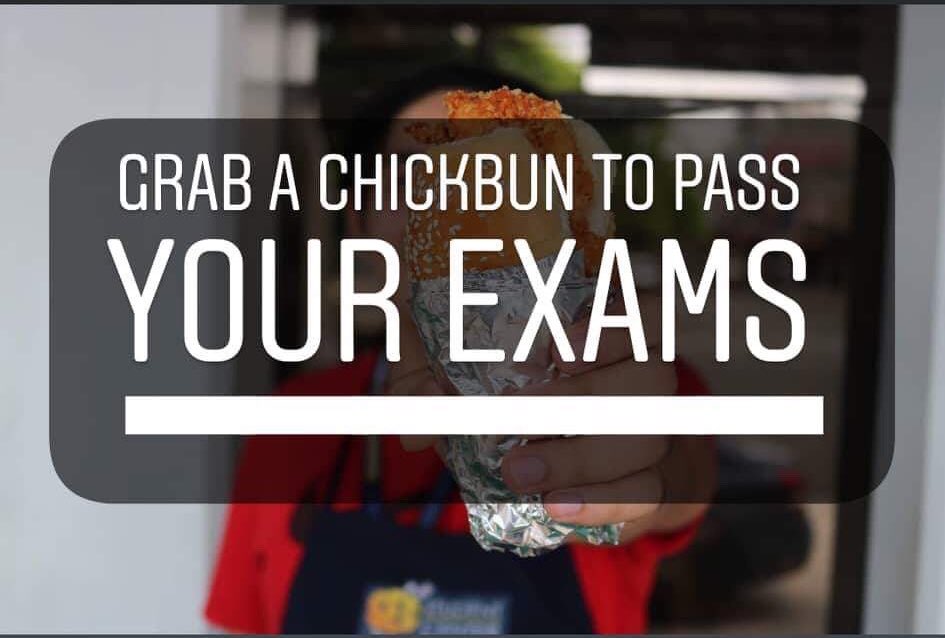 thechickbun's tweet photo. To our valued student customers, finals week is within arms reach. Don't forget to grab a chickbun for it is our last week of operations for this semester.

Good luck everyone! https://t.co/fvUykOKQ1i