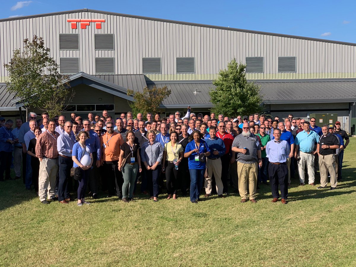 ABMABoiler's tweet photo. 2018 Manufacturers Conference BBQ Networking Reception at Tulsa Fin Tube, sponsored by Tulsa Fin Tube and @webcotube. It was a great event complete with delicious food and good company. Thank you TFT & Webco. ABMA leads and connects the #boiler industry! #ABMAMfg #ABMABoiler https://t.co/cmBQwVKwc6