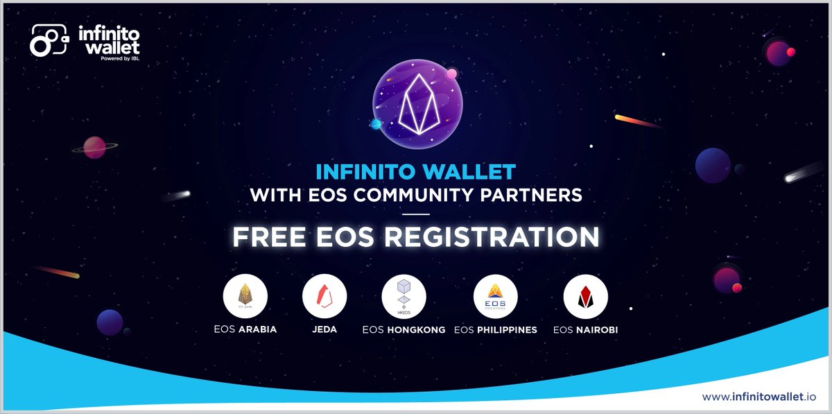 Infinito_Ltd's tweet image. Welcome @EOS_Arabia on board as our newest #Community_Partner! 

Read the announcement: bit.ly/2ydwQ7x