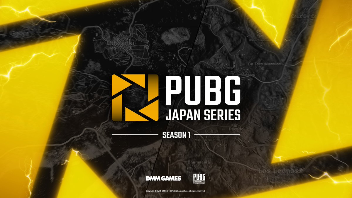 PUBG_DMM's tweet photo. 【#PJSseason1 Grade1 Day3】
いよいよ前半戦最終日！
運命のRoundは明日17時より配信開始!!

▼配信URL▼
YouTube:https://t.co/i8qKzWXYye
MAP配信:https://t.co/CGKHWFj1lM
Periscope:https://t.co/386Ve9tkj0
OPENREC:https://t.co/JD8EqvI6kZ
#pubg_dmm https://t.co/JKSg8nY1LA