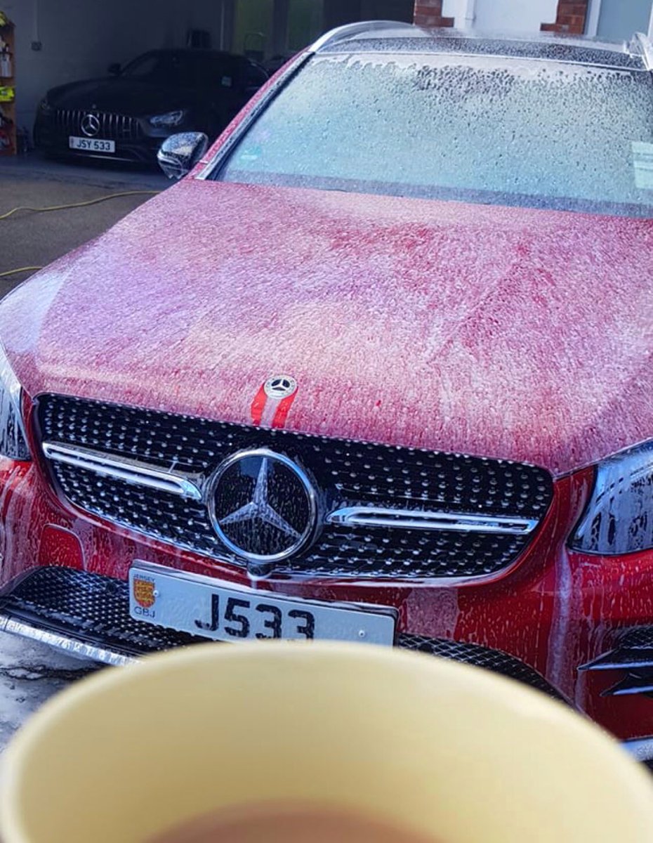 DavidDjt0311's tweet image. Making sure our #amgrubyrocket stays shining bright like a ruby 👌🏻😎
@MercedesAMG GLC43 4matic SUV  @MercedesBenz @JacksonsJersey @MercedesBenzUK 
Photo 📸 AC Autogleam Jersey 🇯🇪