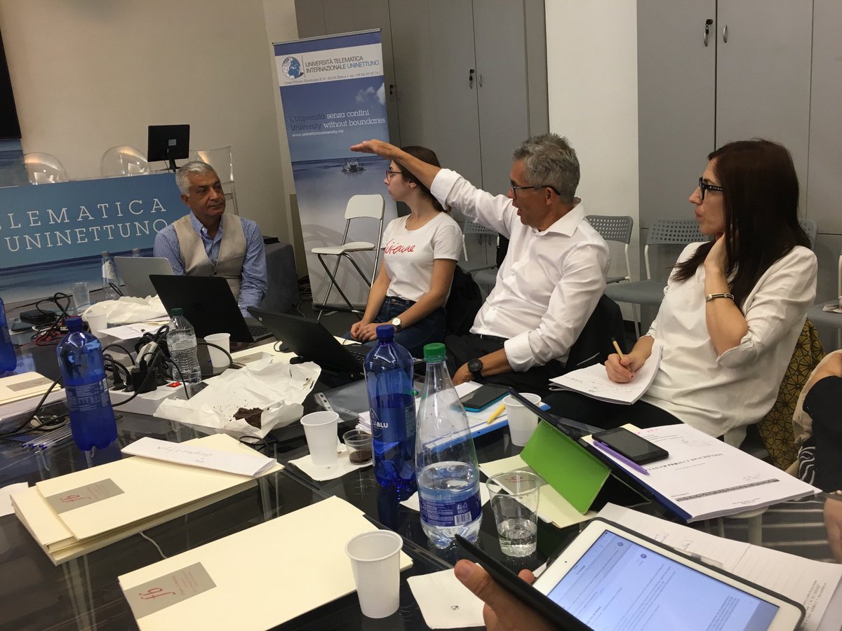 rinova_group's tweet photo. QSE-VET partners discussing the structure for work based learning and the benefits of competence development, fostering talent and excellence of learning innovation -  on the job. https://t.co/U1n2vtAk0d