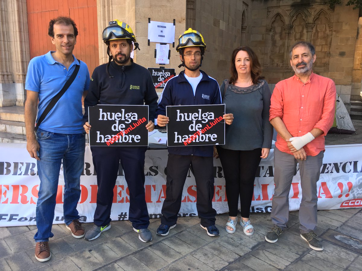 No pot ser que els qui es juguen la vida per protegir-nos a tots i totes, hagen de fer-ho també per reclamar els seus drets. #vagadefam #BBFFenLluita 
✅Increment salarial
✅Reconeixement segona activitat majors de 60 anys
✅ 3er Torn, stop frau contractes eventuals
