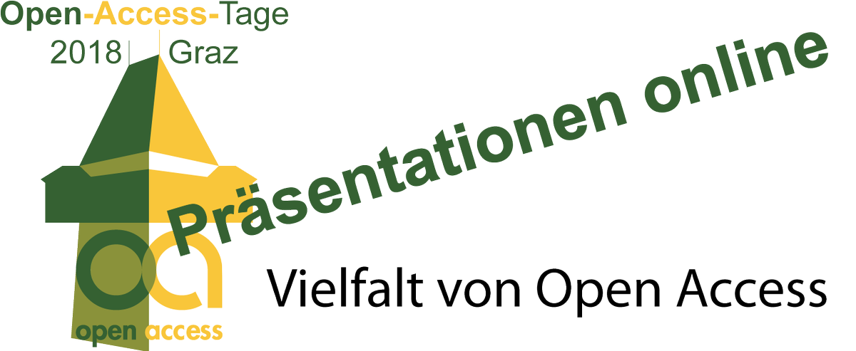 OATage's tweet photo. Die gesammelten Vortragsfolien zu den #OAT18 @tugraz sind nun auf Zenodo für alle Interessierten abrufbar:
https://t.co/19EKseVFBg
#OA #openaccess #openscience #OER #OAgreen @tugraz @openaccessnet https://t.co/RrCAXayQB3