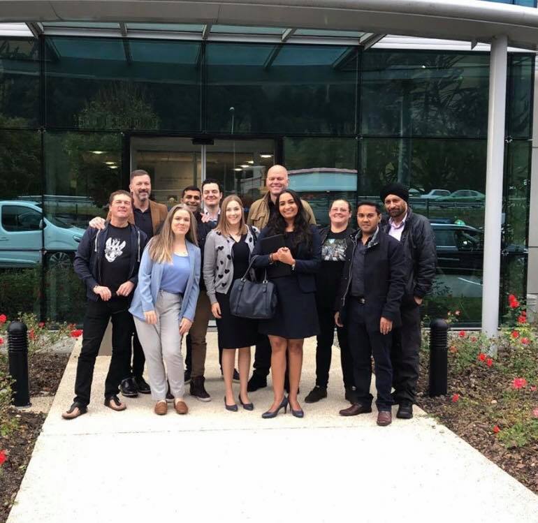 Anthogyr_France's tweet photo. Delegates from 🇬🇧 are taking a fresh look at #implantology at #CampusAnthogyr in Sallanches. 

#AxiomMultilevel #dentistry #dentalimplants https://t.co/d72gXWUsas