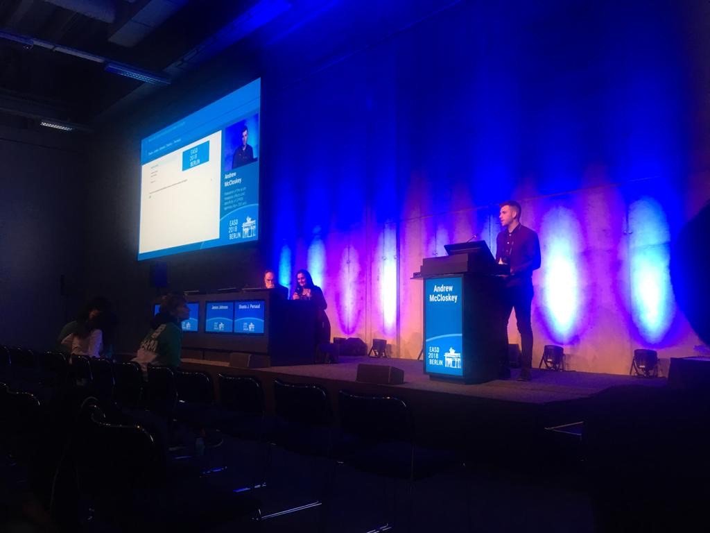 UlsterUniBiomed's tweet photo. Big presence of the Diabetes Research Group in Berlin this week at EASD (European Association for the Study of Diabetes) 2018 Annual Meeting presenting latest research findings.
https://t.co/KGiFRmeyVH
#EASD2018 @EASDnews https://t.co/sxPpxJT9QB