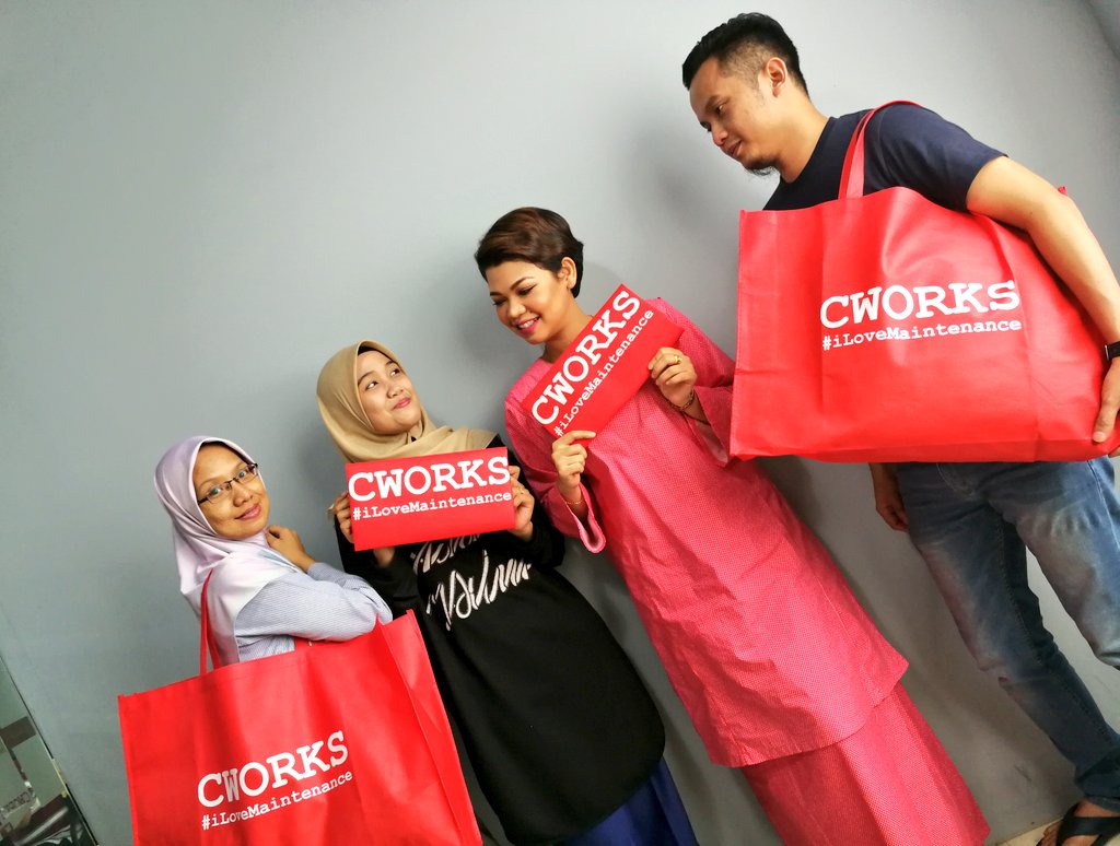 zakhir69's tweet photo. Come visit @CWorksCMMS Booth at #NAFAM2018 on 8-9 Oct 2018 PiCC Putrajaya .Share,Like,RT CWorks FB or Twitter, you'll get extra large Non-Woven Recycle shopping bag gift from us👍

#iLoveMaintenance 
#CworksTerbaik

-While Stock Last- https://t.co/HJpagedGax
