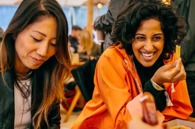HTLGIFestival's tweet photo. We saw lots of smiles at HowTheLightGetsIn London! We can't wait to do it all over again :) #WorldSmileDay #HTLGILondon https://t.co/iZWtWu0YIM