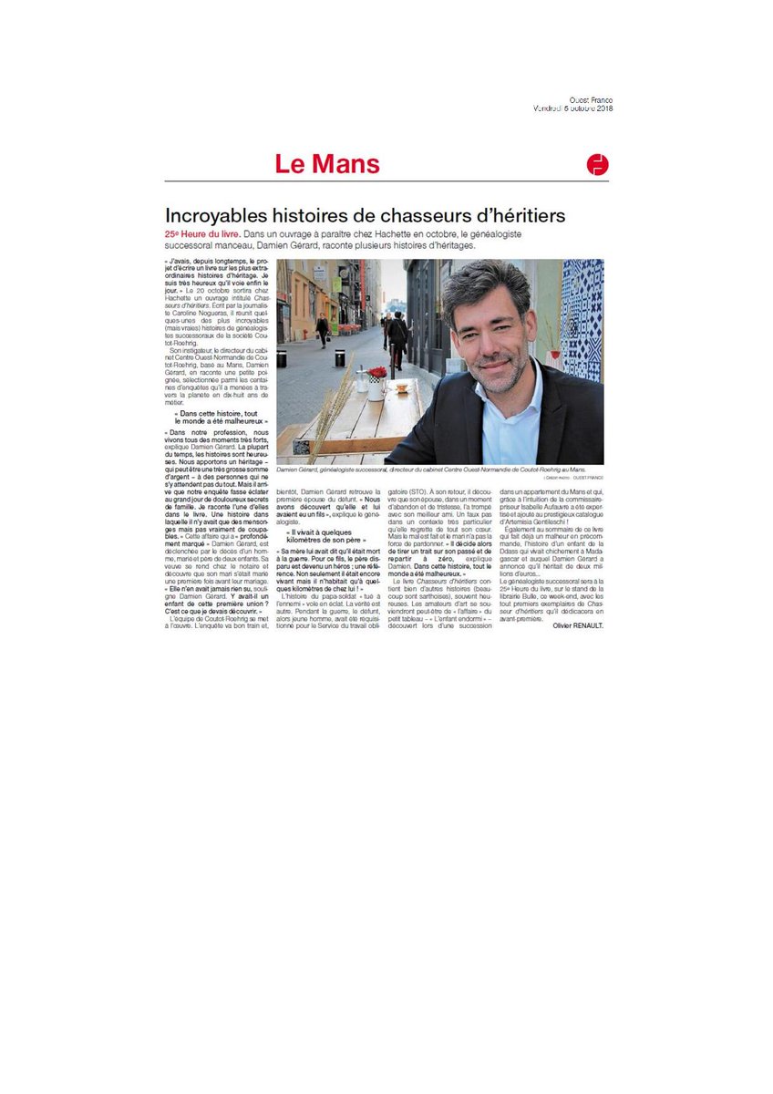 A lire ds <a href="/OuestFrance72/">Ouest-France 72</a> ce jour