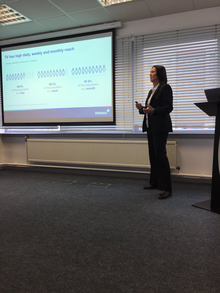 SamOliveTV's tweet photo. @Thinkboxtv ‘s Zoe Harkness is up first spreading the TV love #NewtoTV https://t.co/oN6y8vffB7