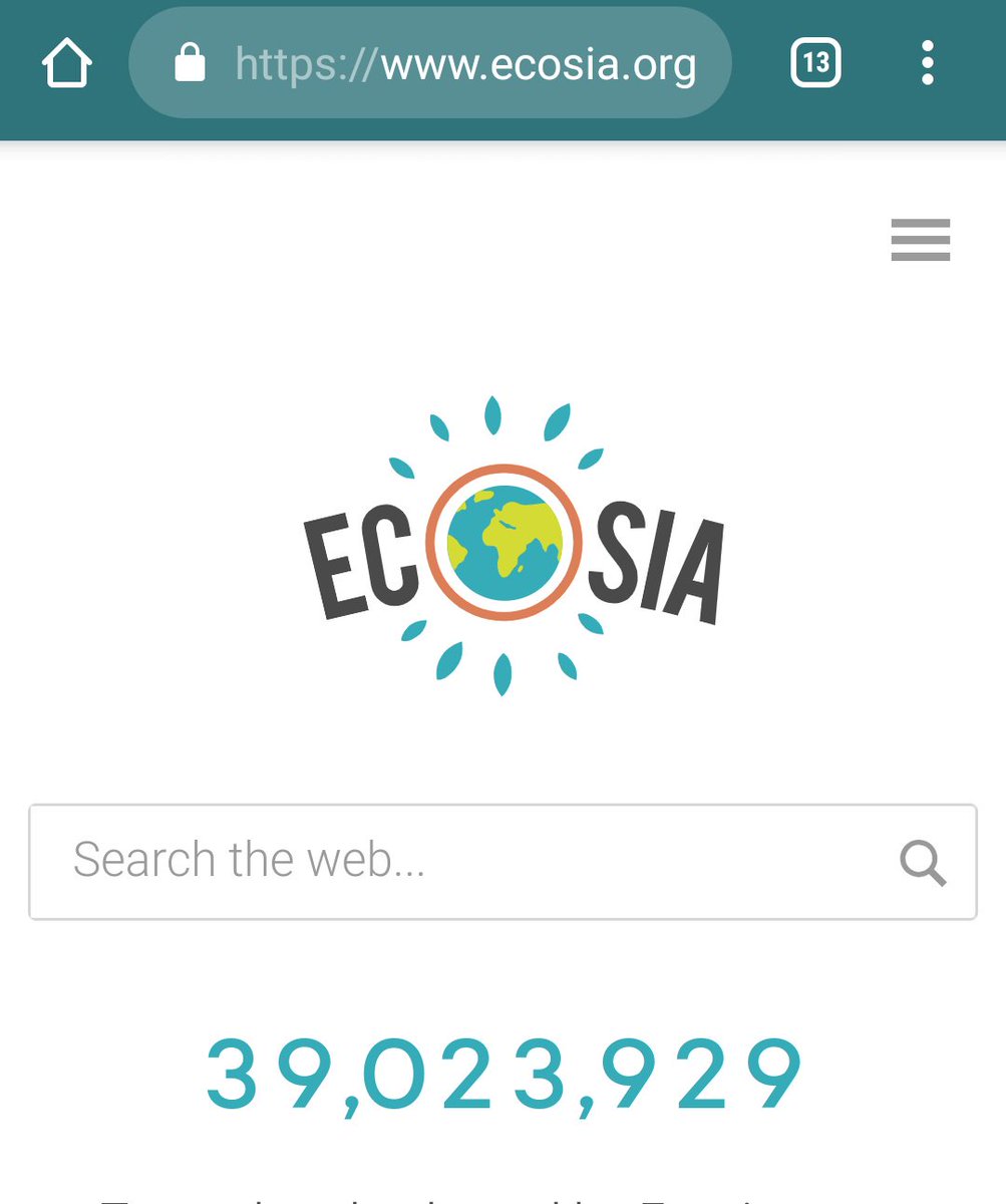 LyndsCroal's tweet image. Day 5: Forgot to post yesterday but will try to make up for it today! I've changed my default search engine on all my devices to @Ecosia - works pretty much as well as other browsers and plants trees in the process 🌳✅ #ScotClimateWeek #2050StartsNow #beyondthetarget