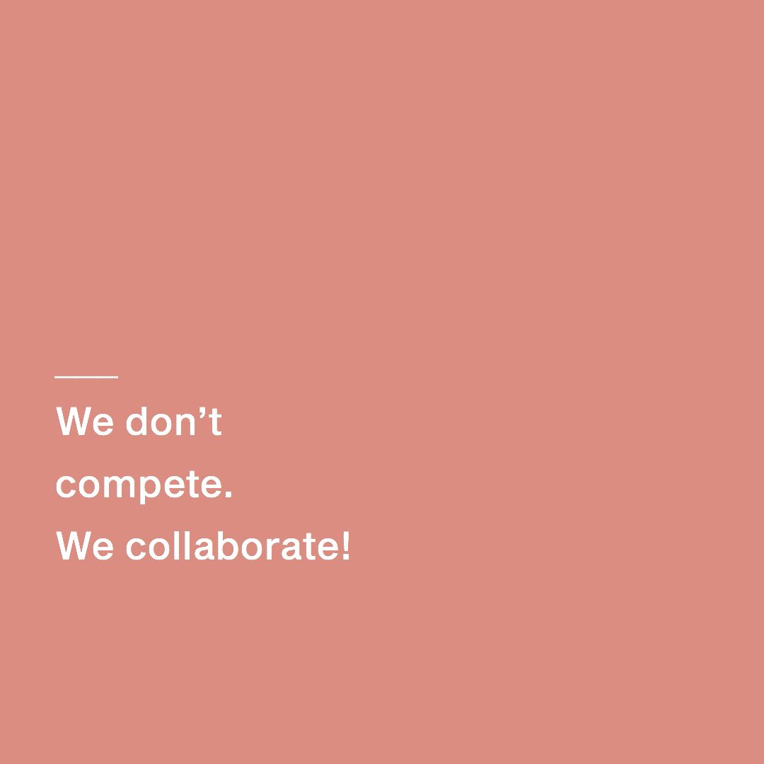 We are a cooperative for a good reason! We believe in the idea of growing together and sharing values and ideas. Our dream is to build a network of professionals that help and inspire each other!