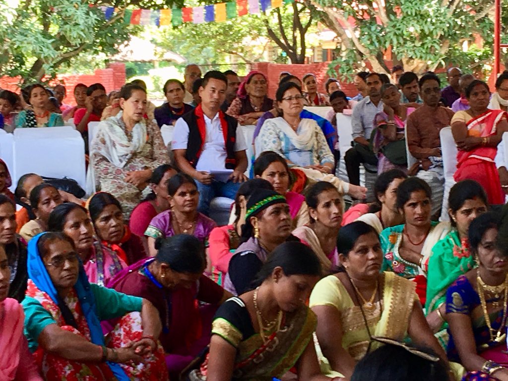 THProj's tweet image. Farmers gather at @NavdanyaBija for #Vasundhara #Organic Farming Festival to celebrate #SeedFreedom &amp;amp; our #EarthFamily.