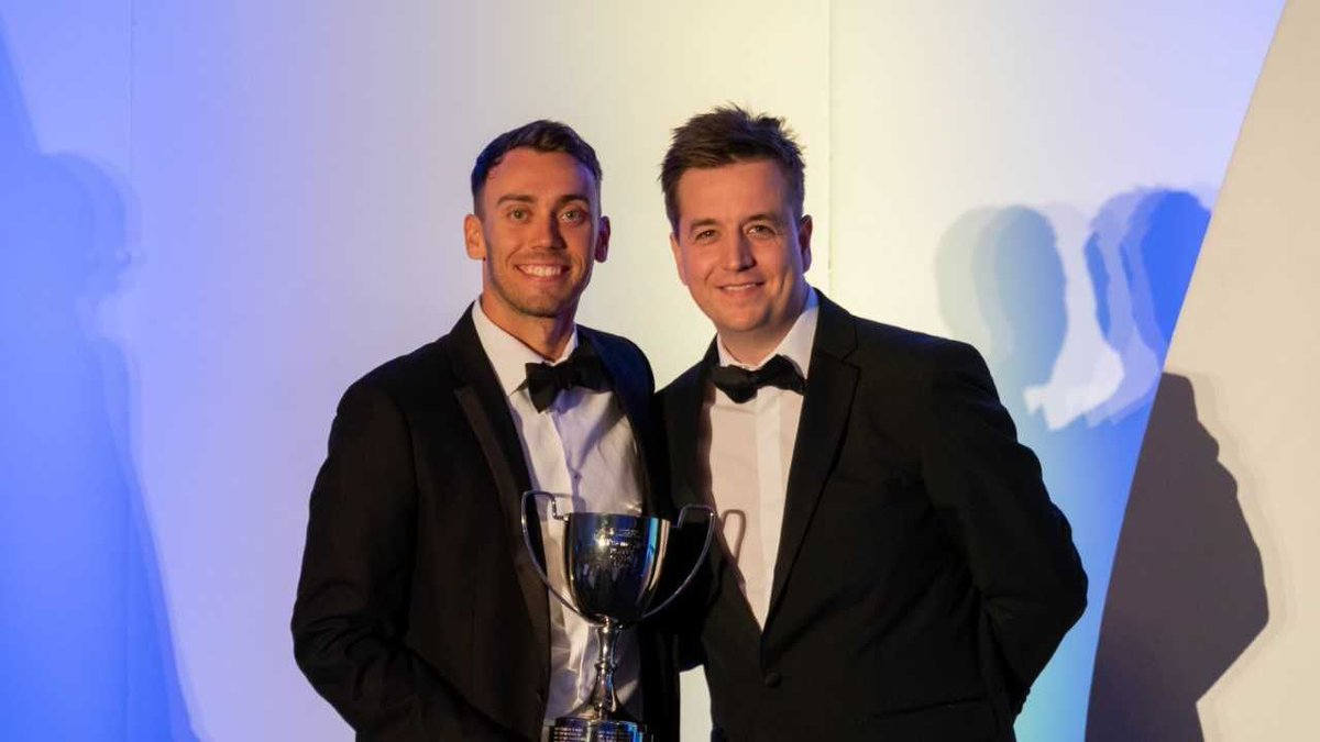 Huge thanks to <a href="/DerbyshireCCC/">Derbyshire CCC</a> for inviting us to the Player of the Year Gala Dinner at the 3aaa County Ground last Friday.
It was an honour for us to attend and for <a href="/3aaaUK/">3aaa Apprenticeships</a>'s Regional Business Manager, David Wastie, to present an award.
We look forward to the next season!