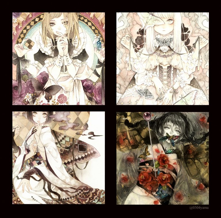 全体的に目つき悪め?
#繋がらなくていいから俺の絵を見てくれ  
#私の絵が好きそうなフォロワーさんにRTして届けておくれ絵 