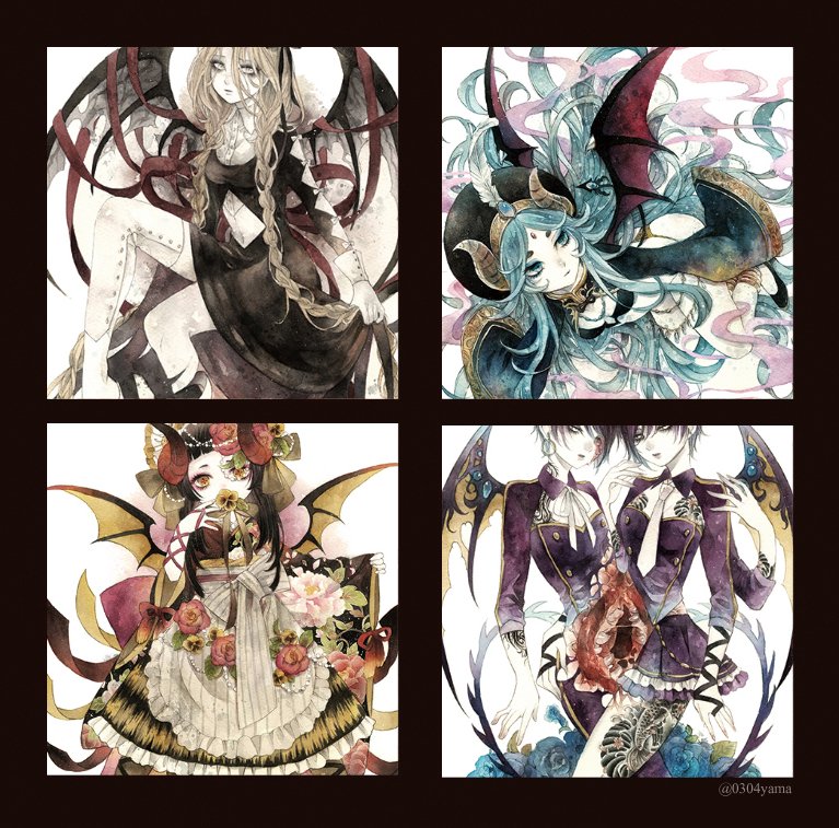 全体的に目つき悪め?
#繋がらなくていいから俺の絵を見てくれ  
#私の絵が好きそうなフォロワーさんにRTして届けておくれ絵 