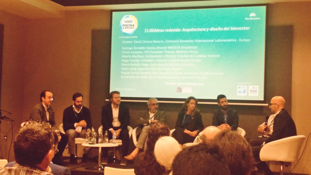 "Este tipo de eventos genera conexiones que hacen avanzar el sector #wellness y #spa" 

Tomás Junquera <a href="/ThomasWellness/">Thomas WellnessGroup</a> #ForoPiscina