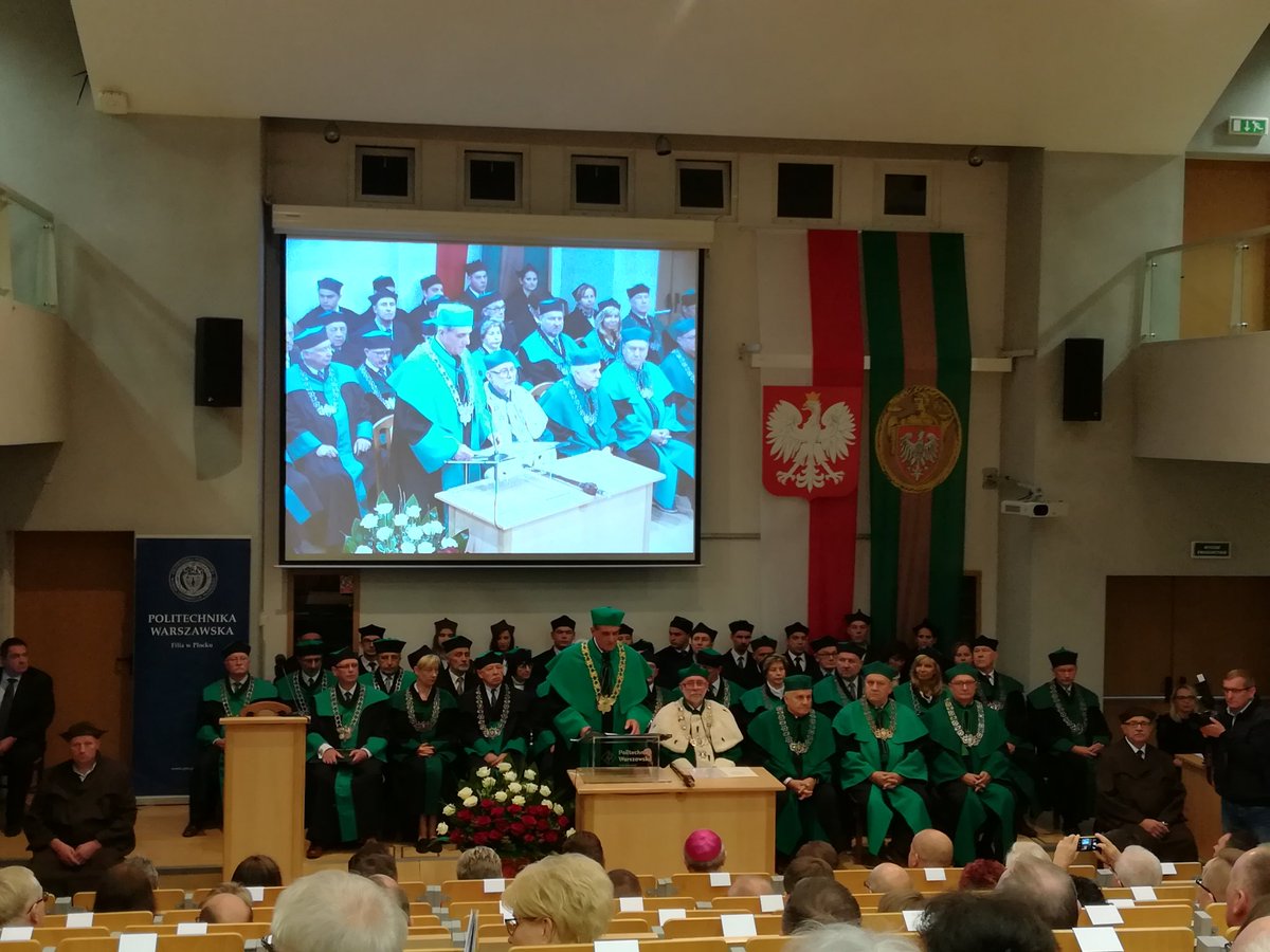 Krzysztof Szymański, Rzecznik PW tweet media