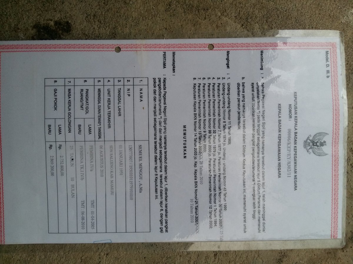 Iphen On Twitter Selamat Sore Bkngoid Bagaimana Bila Ada Sk Pensiunan Janda Yang Nama Di Sk Tidak Sesuai Dgn Di Ktp Yg Bersangkutan Mohon Di Jawab Min Https T Co Bre815kbma