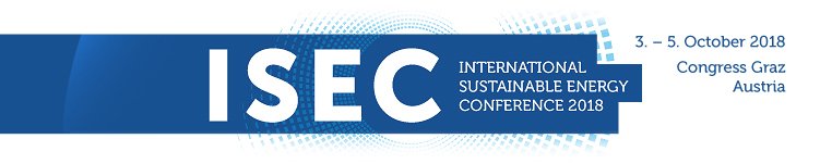 AEE_INTEC's tweet photo. Hope you all enjoyed it as we did #ISEC2018 thanks to all for coming, inspiring discussions and all different views. now it is time to bring it on the ground #energytransition almost 400 participants from more than 50 countries - have a safe trip home and see you all in #ISEC2020 https://t.co/fdOq3I6ov2