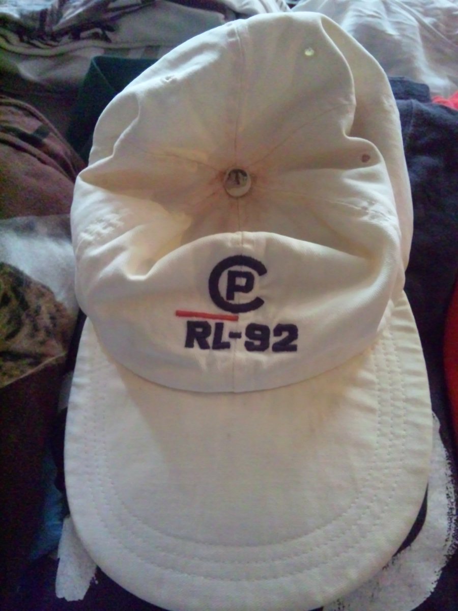 plo1992's tweet photo. :オススメ！ヴィンテージ当時物USA製POLOラルフローレンRL92キャップサイズLホワイト #VINTAGE #POLO #RALPHLAUREN #RL92 #MADEINUSA #CAP #ポロ　#ラルフローレン　#キャップ https://t.co/VvEOheBA22