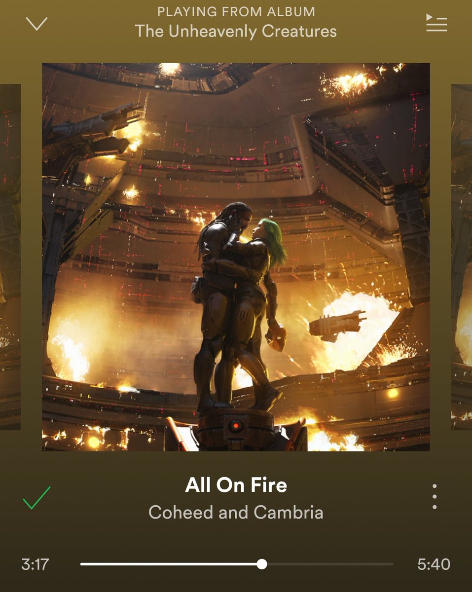 ohmyhazel's tweet photo. Sweet phantom
Know now that I respect your cautious pantomime 
Between what's said and what was meant
A shifting paradigm 
Believe
@coheed @claudioPsanchez @TravStever @Weerd_Science @ZacharyACooper #vaxis #actI #theunheavenlycreatures #allonfire https://t.co/eaM70gtqPe