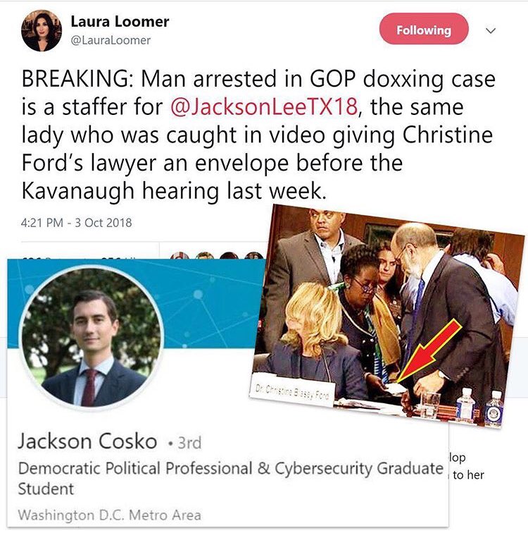 Millennial4GOP's tweet photo. @JacksonLeeTX18 who’s pulling the strings? Do tell... https://t.co/vuk9uZqCYO