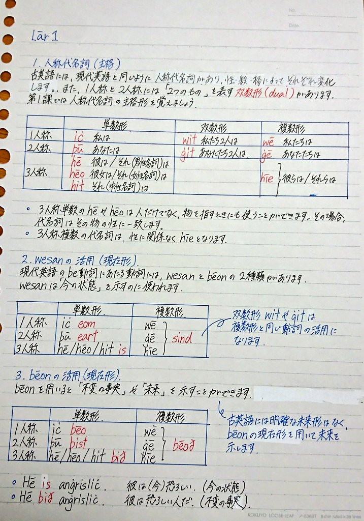 ぴよすけ No Twitter 確かに あまりに不規則活用なので別々の単語の組み合わせに見えますよね笑 Be動詞は使用頻度が高くて 不規則変化であることが意識され続けてしまうために 他の規則動詞のように単純化しなかったんですよね 他の言語のbe動詞に当たる語