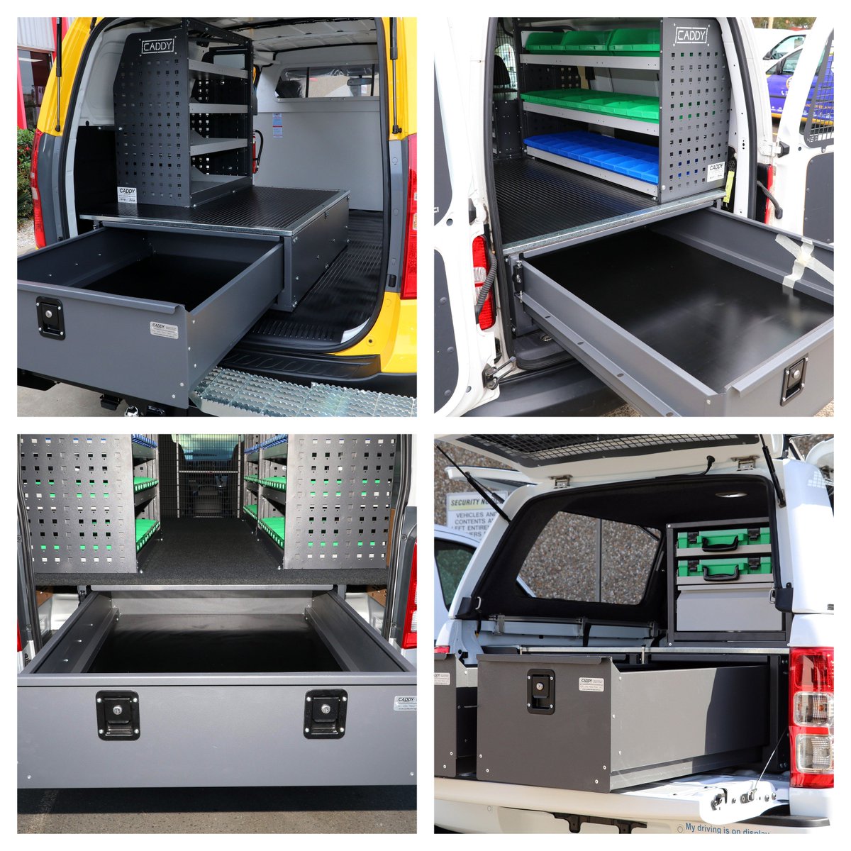 Caddy Storage On Twitter Van Storage Drawers And Van Slides