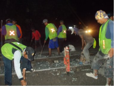 imo_djka's tweet photo. Progress Pekerjaan Jasa Konsultansi Pelaksanaan IMO Wilayah Sumatera Bagian Barat yaitu PENGAWASAN PERAWATAN JPL (Pembongkarann dan Pemasangan Bantalan Kayu) JPL 04 Km. 5+506 Antara Bukit Putus (BKP) - Padang (PD)
@perkeretaapian @kemenhub151 https://t.co/FSIsEK9nhn