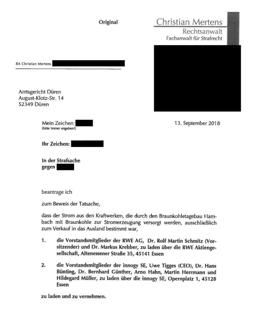 jdoeschner's tweet image. Heute Tag d Gerichte:
- #BVerfG entscheidet über #Demonstrationsverbot
- OVG Münster entsch vermtl über Rodung #HambacherForst
- Vorstands-Chefs v @RWE_AG u @innogy sollen vor AG Düren belegen, dass #Braunkohle aus Tagebau #Hambach f #Stromversorgung Dtlds unverzichtbar ist