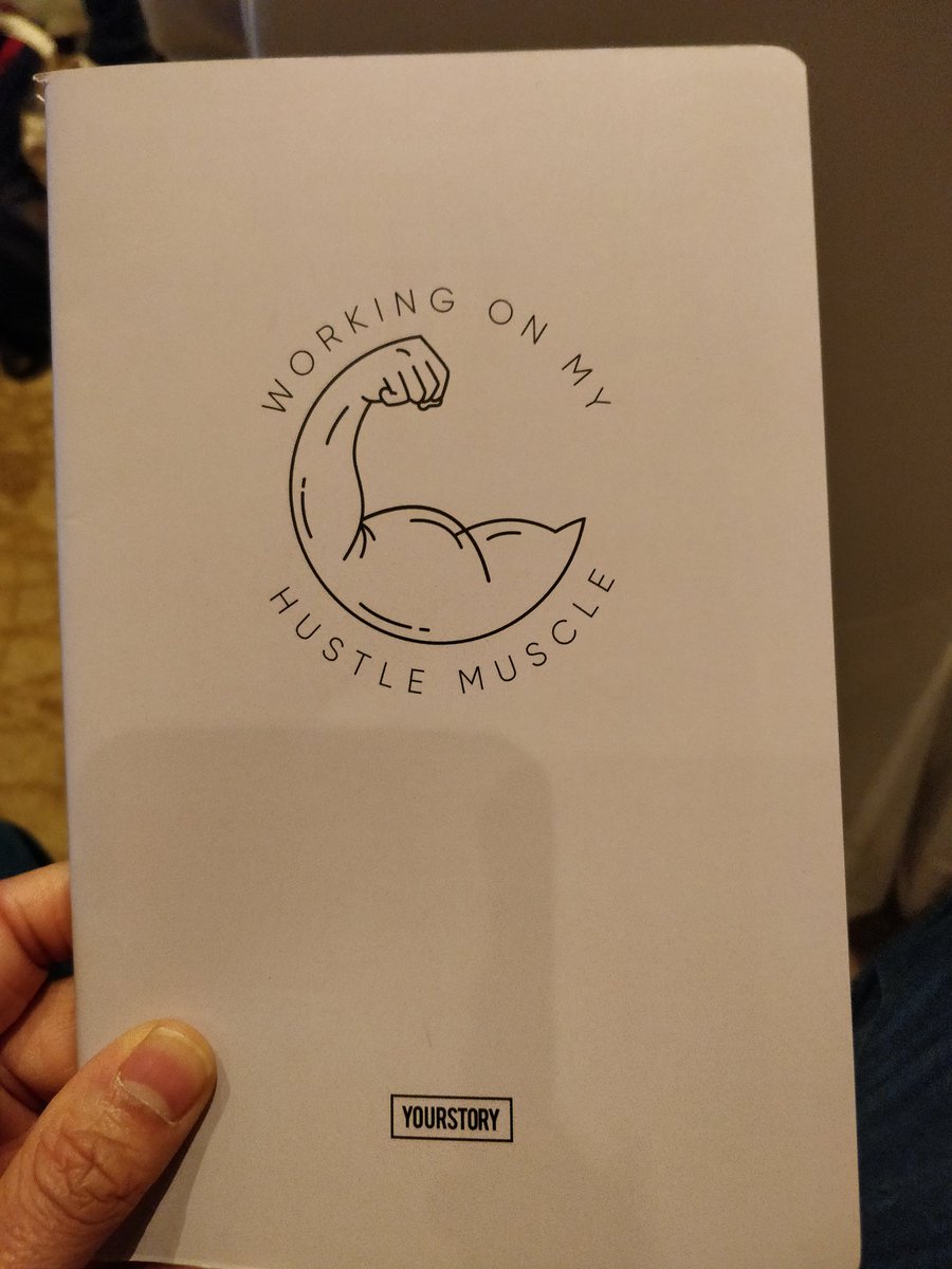 HarshithMallya's tweet image. Found this  beauty in the #tsparks goodie bag. 

#HustleMuscle 💯