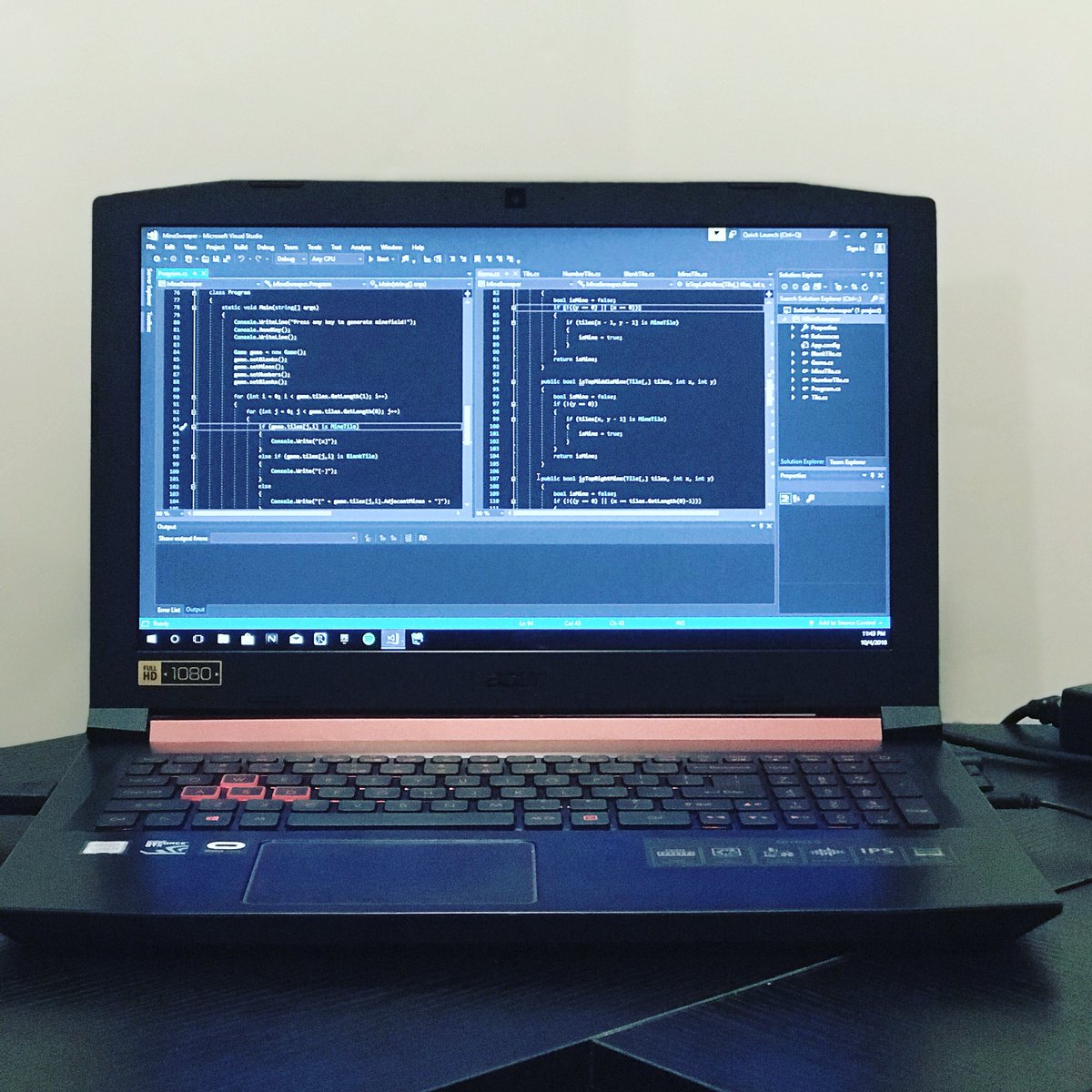MikeBolo94's tweet image. I love my new computer! It was a huge value for something that can handle my #coding and my #gaming.
#developersetup
#coder
#webdeveloper 
#webdevelopment
#computerscience
#computer
#nerd
#homeoffice
