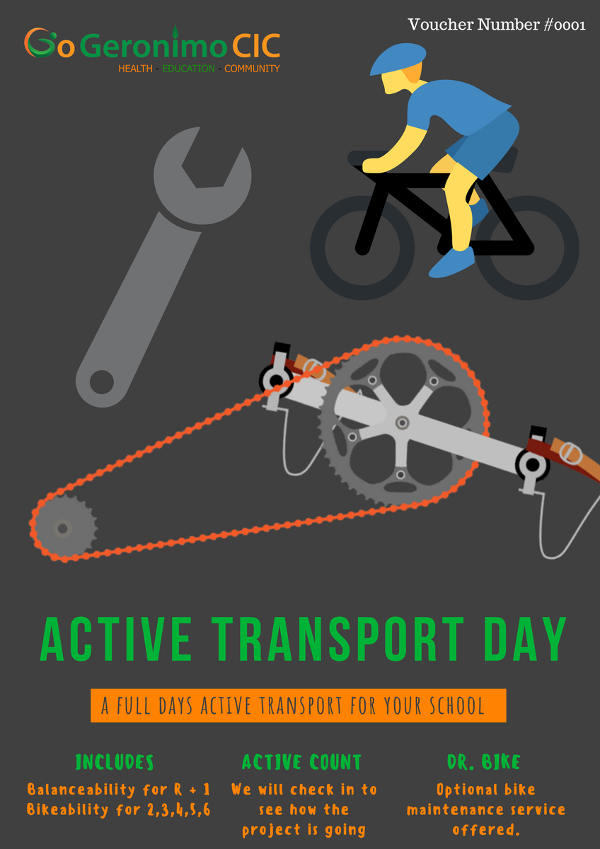 GoGeronimocic's tweet photo. We're now offering something brand new! Because cycling is accessible to everyone.. https://t.co/BZxtU8qzAq