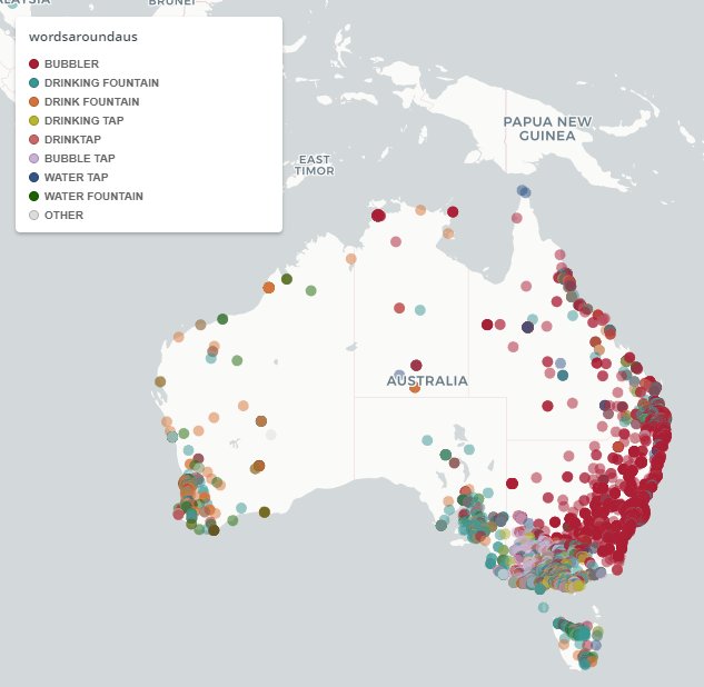 lingroadshow's tweet photo. @joshuaclx @adrianleemann @jshkatz "bubbler" in New South Wales, ACT and for many in Queensland, but they do go in for "bubble tap" in a bit of north-west Victoria! Mix of drink/drinking tap/fountain elsewhere. https://t.co/cfX0ql8g99