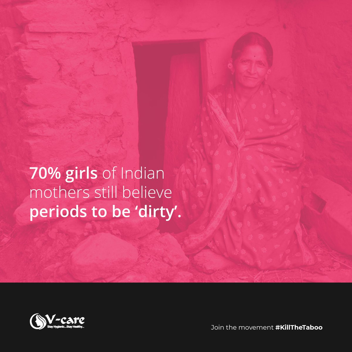 HLDSFoundation's tweet photo. Even in urban areas, it's not too hard to find elderly women believing that periods are dirty, and they pass this knowledge on to young girls - which is dangerous situation because these girls are the future.

#menstrualhygiene #TalkingHygiene #MeToo #menstrualawareness https://t.co/tZN0mGiqMq