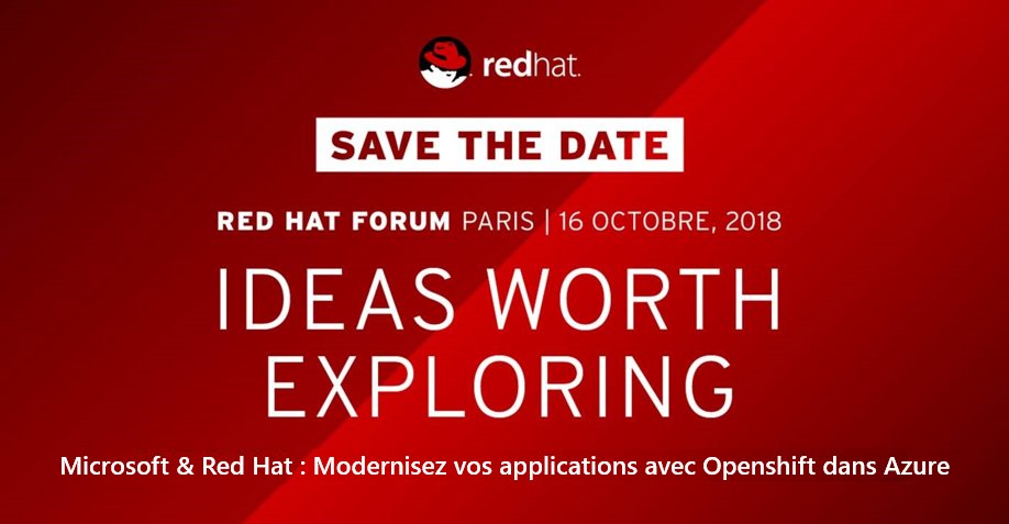 Microsoft et Red Hat : modernisez vos applications avec Openshift dans Azure 