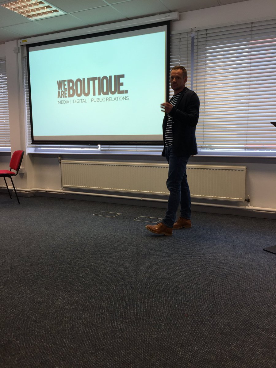 SamOliveTV's tweet photo. Simon Bollon now from @WeAreBoutiqueUK sharing his know how on the power of TV @Thinkboxtv #NewtoTV https://t.co/vQXmovt1cJ