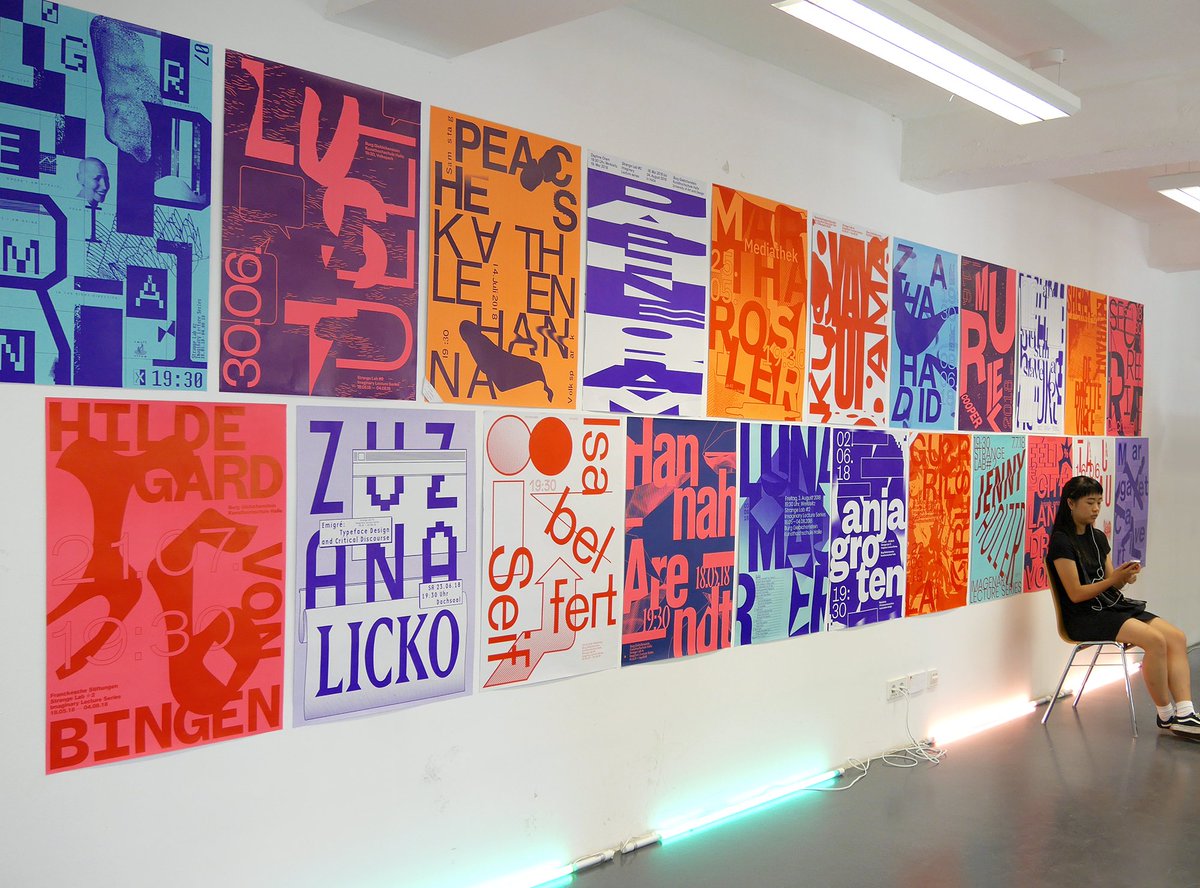 Wonderful article by @maddymorleyy about our Strange Lab Imaginary Lecture Series project: A typographic exercise to readdress design history’s gender imbalance eyeondesign.aiga.org/Bq49W via <a href="/aigaeyeondesign/">AIGA Eye on Design</a> #Strangelab #Speakerinnen #typography #typographicposters