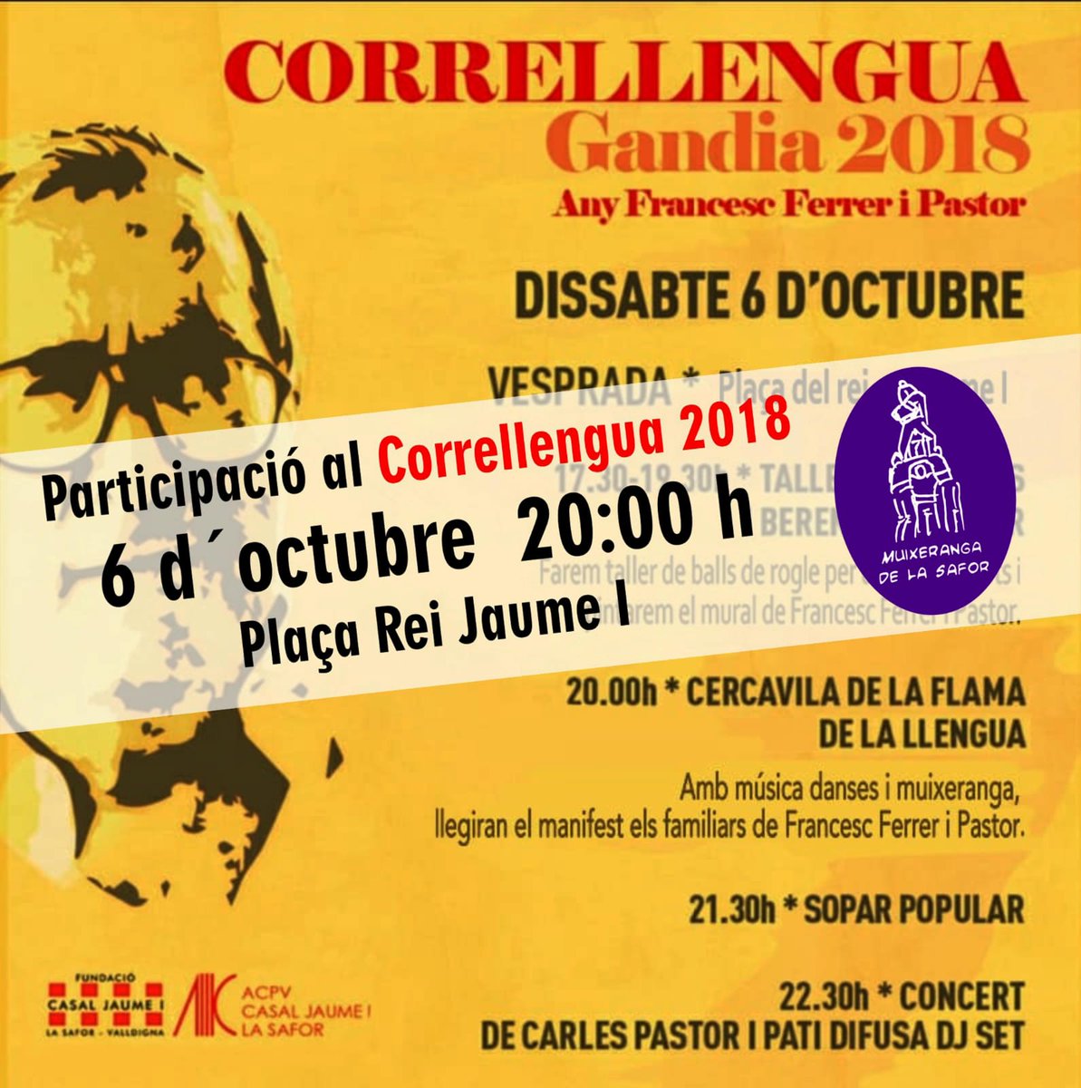 muixerangasafor's tweet photo. @casalsafor @Jodadsafor @ArranLaSafor @DaDSafor @Joanan91755310 @saforturisme @ateneularoda @ElRebrot @Antifes_Safor @CollaSafor https://t.co/PyS8nO5QQo