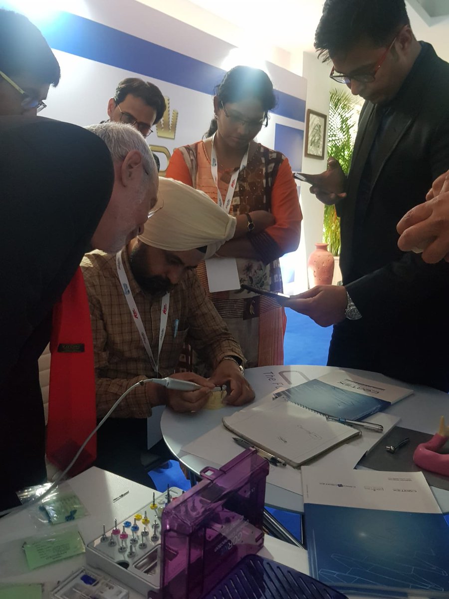 CortexIndia's tweet image. Had an Amazing &amp;amp; a Successful #ISOI2018 in Jaipur.

Thanks to all the Doctors who visited #Cortex India team and learned about Cortex innovative dental Implants.

Also, would to thanks for attending Dr. #Zvi #Laster's lecture and Hands on session.

It was a great show.