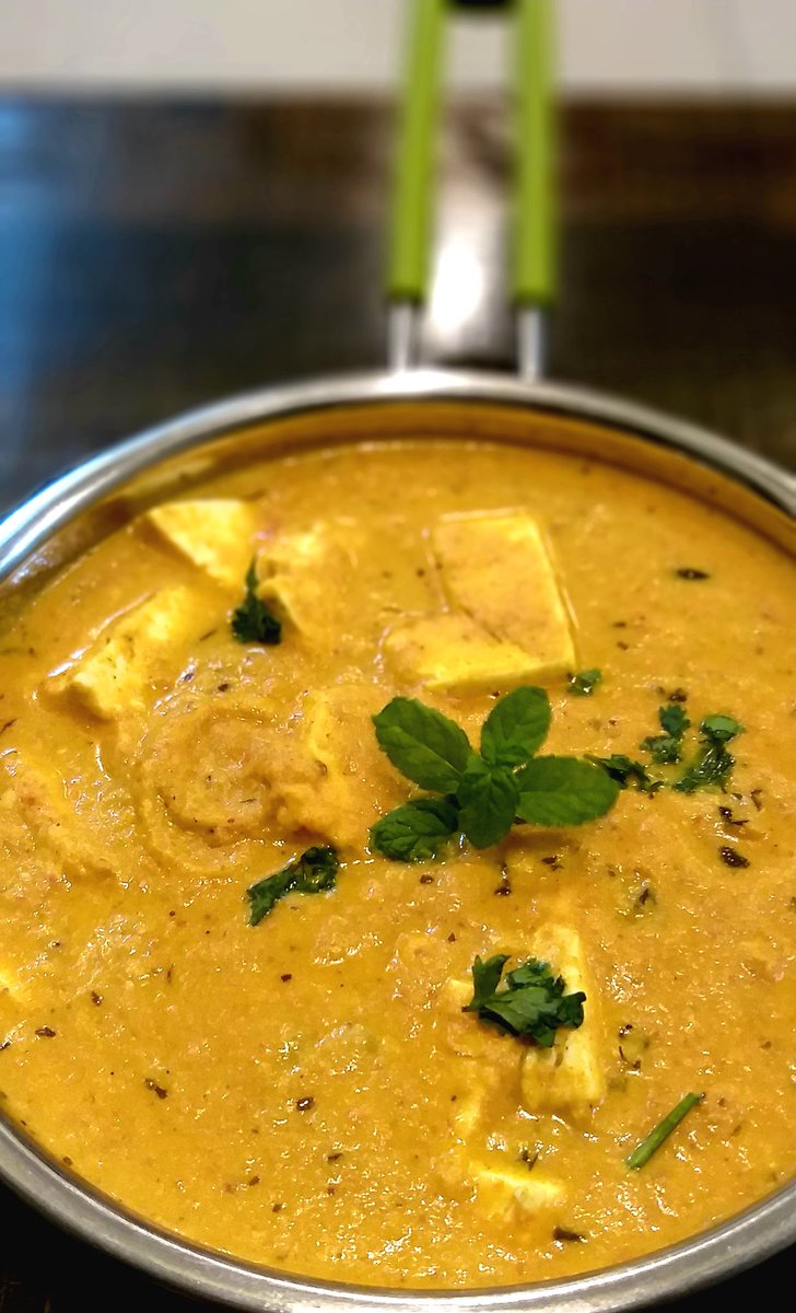 Shahi Paneer- Veg Delicacy #foodgasm #homecooking #recipeoftheday #recipeblog #instagramers #Happiness #love