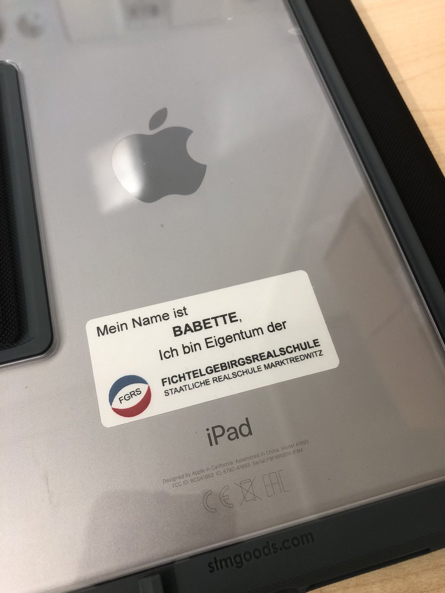 dea_ritter's tweet photo. #iPad #Fichtelgebirgsrealschule #TopBetreuung #acsgroup https://t.co/UBtCdL5V3E